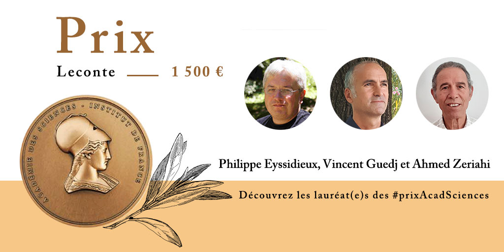 Philippe Eyssidieux, Vincent Guedj et Ahmed Zeriahi