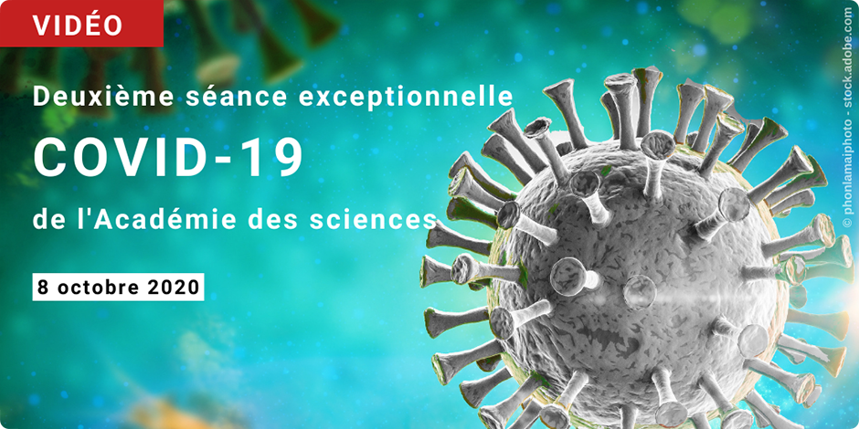 Deuxième séance exceptionnelle COVID-19 de l'Académie des sciences