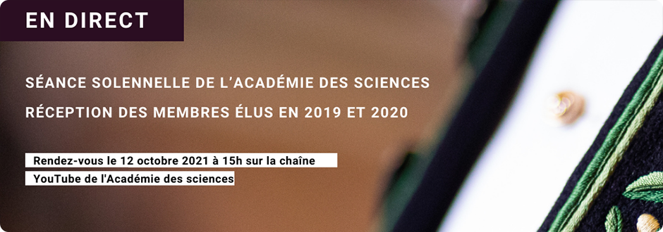 À suivre en direct ! Séance solennelle de réception des membres élus en 2019 et 2020