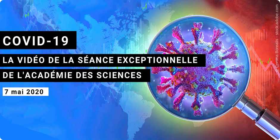 Covid-19 : séance exceptionnelle de l'Académie des sciences